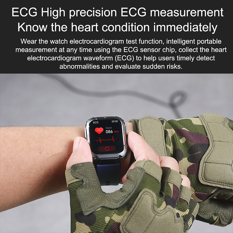 GEJIAN ECG+PPG Sports Style He - Japanese Lifestyle Health ulasan dan harga